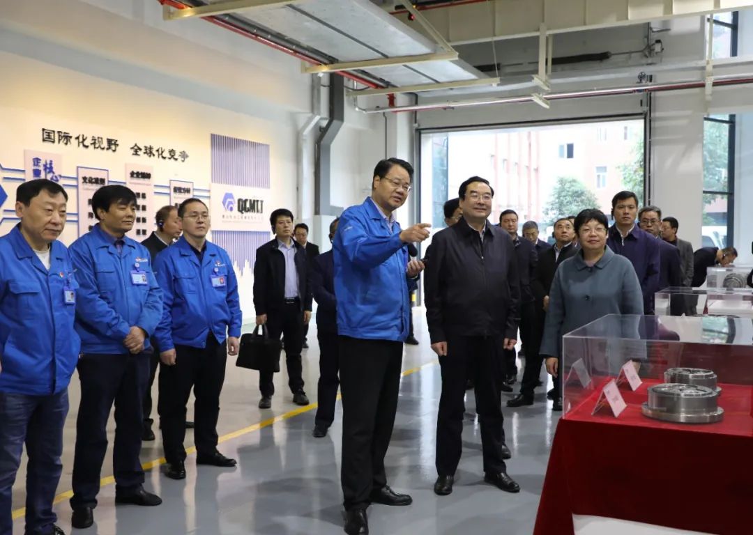 省发改委主任张晓光一行光临秦川集团调研