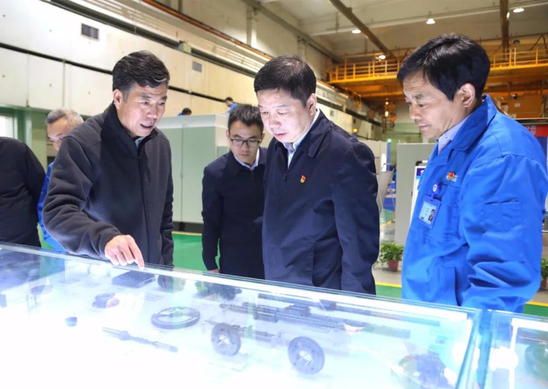 省国资委主任王海鹏到秦川集团调研领导工作