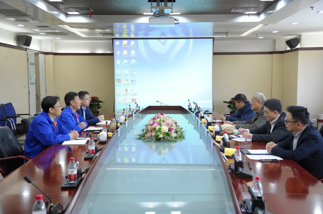 严鉴铂董事长会见关天工程钻研院院长林炎志一行