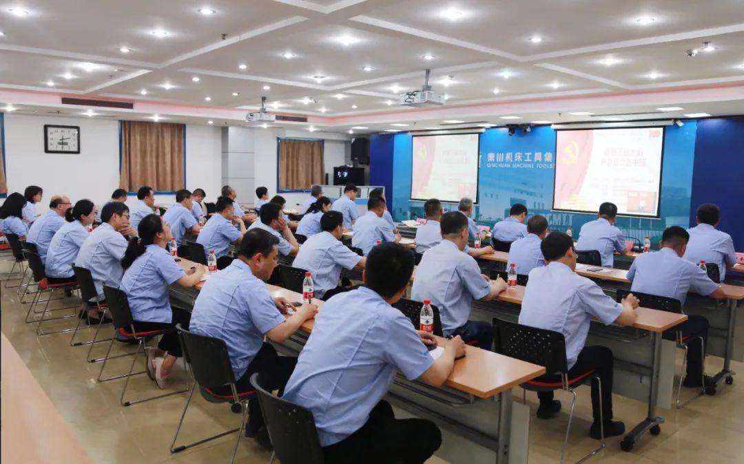 【党建动态】秦川集团参与省国资委“党委书记讲党史”宣讲汇报会