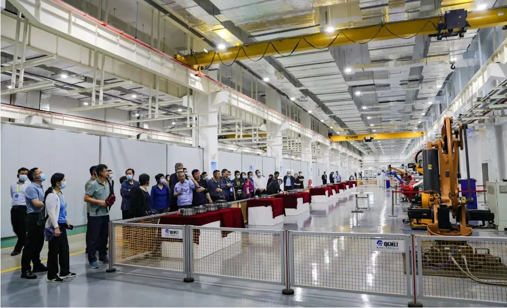 中共陕西省委党校市厅级干部进建班光临秦川集团观摩领导