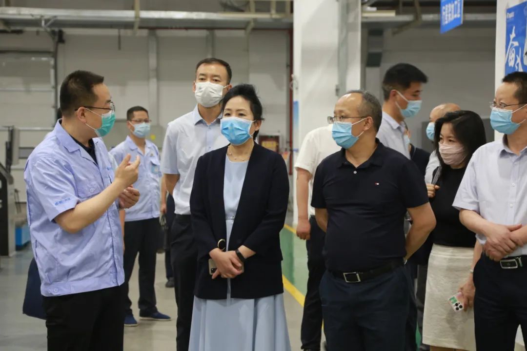 省委表办主任姚红娟一行调研秦川集团