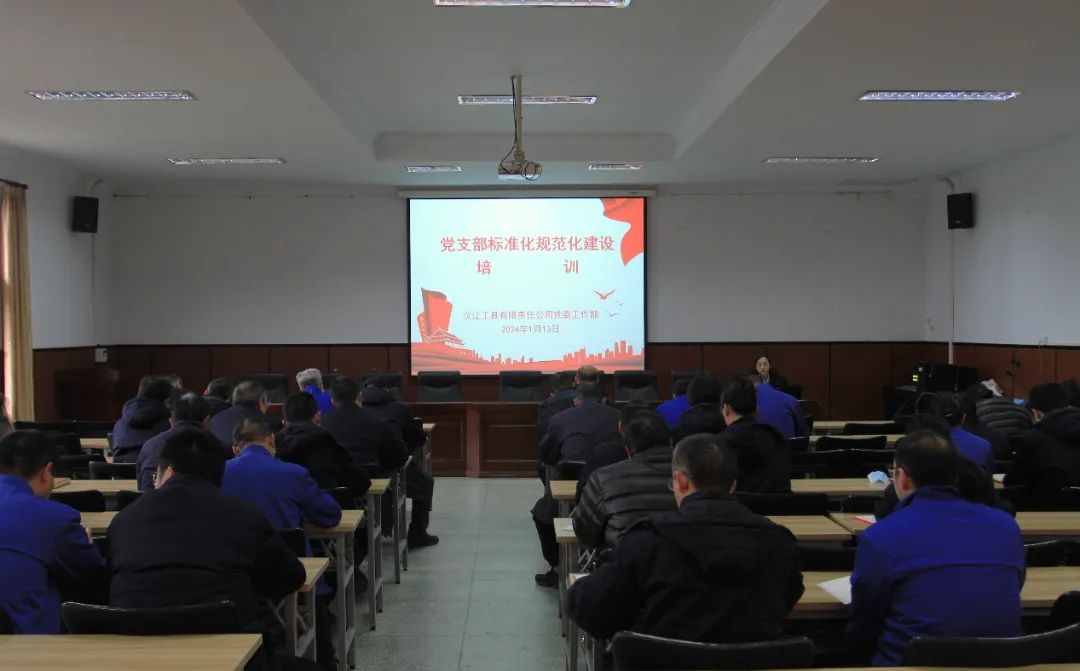 【汉江工具】公司进行党务工作专题培训会