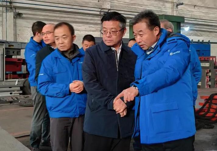 【集团资讯】马旭耀董事长调研秦川格兰德公司