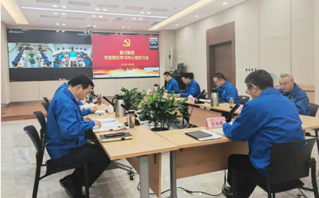 【党建动态】第十三次集体进建：深学笃行法治思想 推动落实企业“十五五”