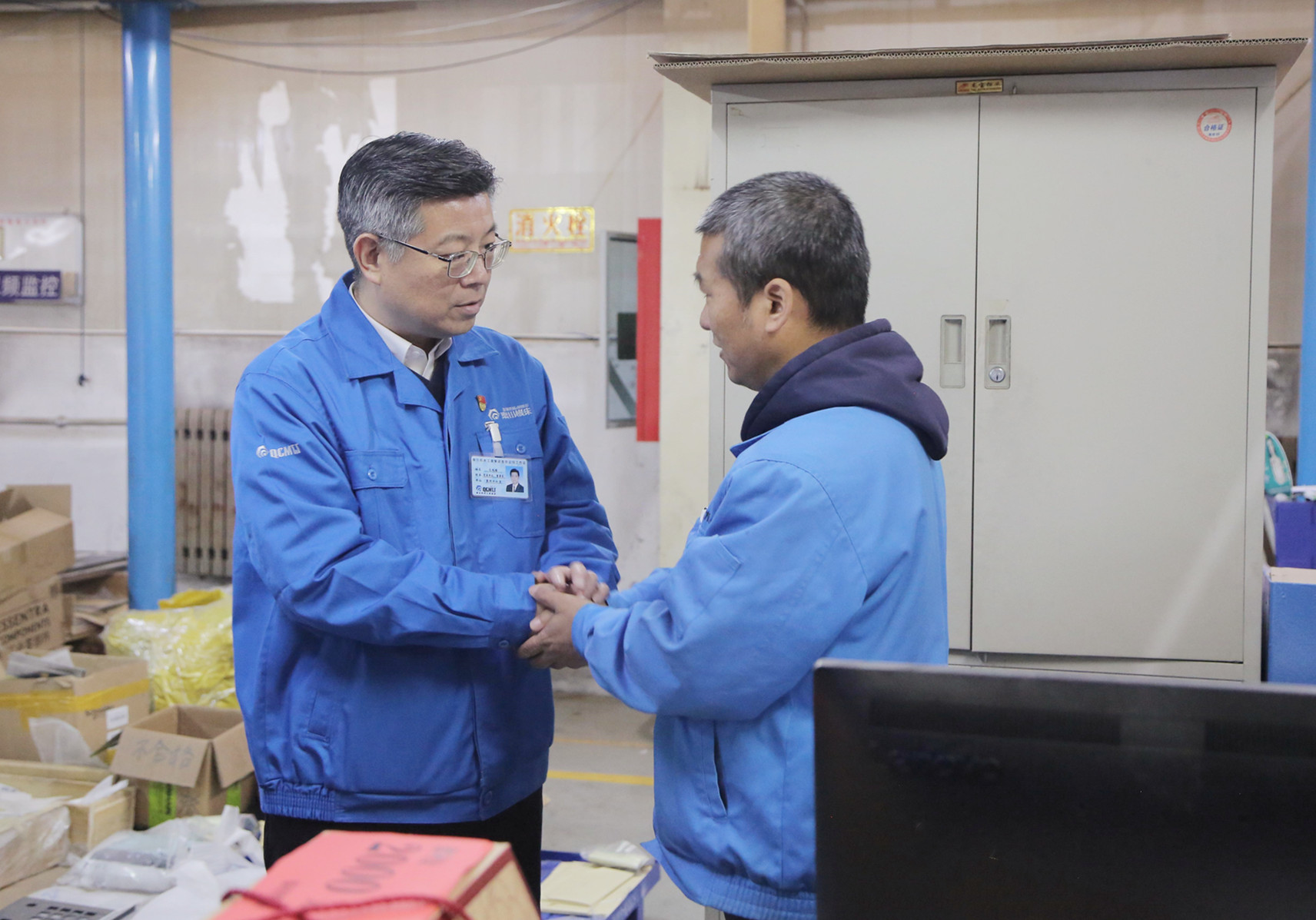 【集团资讯】马旭耀等集团辅导发展春节前走访慰问活动